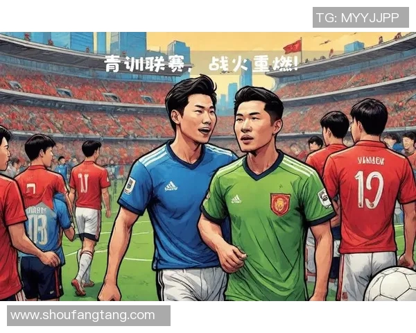 足球明星齐聚一堂动画风格高清合照展现足球魅力与激情